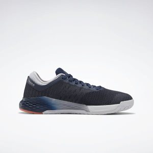 Reebok Nano 9.0 Trainingsschuhe Damen - Navy/Grau/Orange - DE 326-SRH